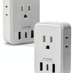 European Travel Adapter 7 in 1 Power Outlet USB Charger-0