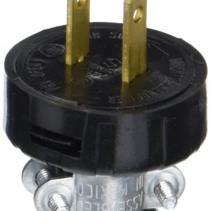 L10-48646-000 Plug 15A 125V NEMA 1-15 Type A Vinyl-0