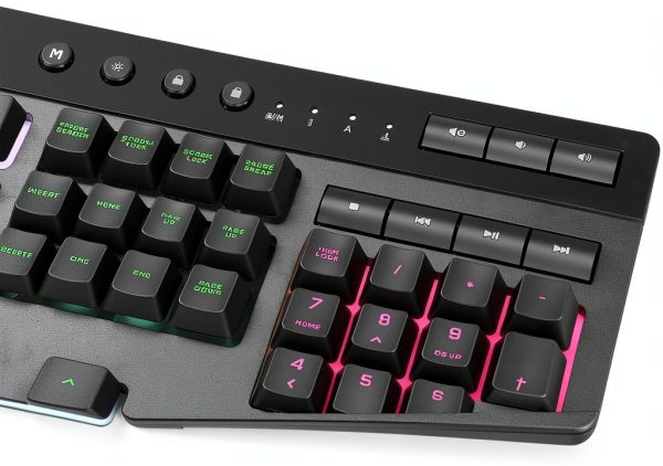 CORSAIR K55 RGB Pro Gaming Keyboard Wired Membrane-9