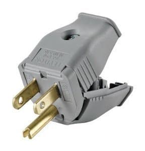 NEMA 5-15P Plug Thermoplastic Clamptite Commercial-0