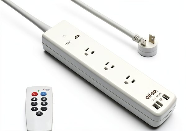 BN-LINK Remote Power Strip 3 Outlets 4 USB 100ft Range-0