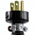 Leviton 15A 125V Heavy Duty Vinyl Grounding Plug-0