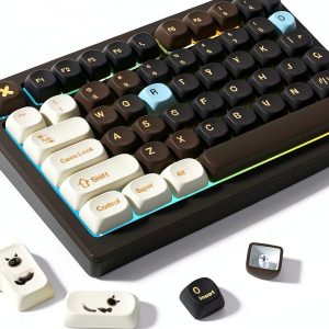 MOA Profile Keycap Set 130 Keys Dye Sub PBT Mechanical-0