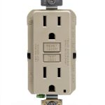 SmartlockPro Slim GFCI Receptacle Self Test Ground Fault-0