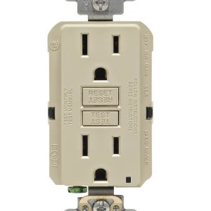 SmartlockPro Slim GFCI Receptacle Self Test Ground Fault-0