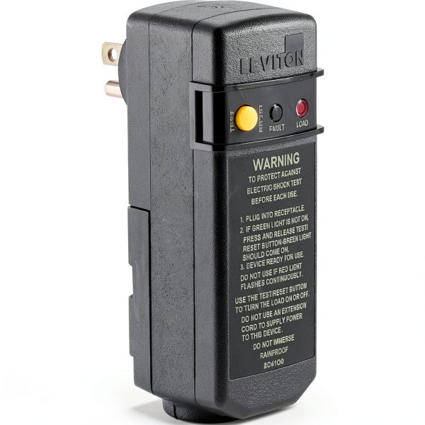 Leviton GFCI Plug Outdoor Rated Automatic Reset 3 Wire-2