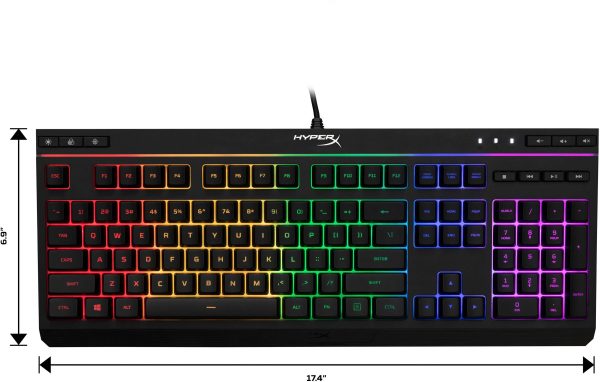 HyperX Alloy Core Wired Gaming Membrane Keyboard RGB-4
