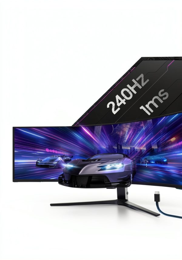 Samsung 57 Odyssey Neo G9 Dual UHD Gaming Monitor 240Hz-10