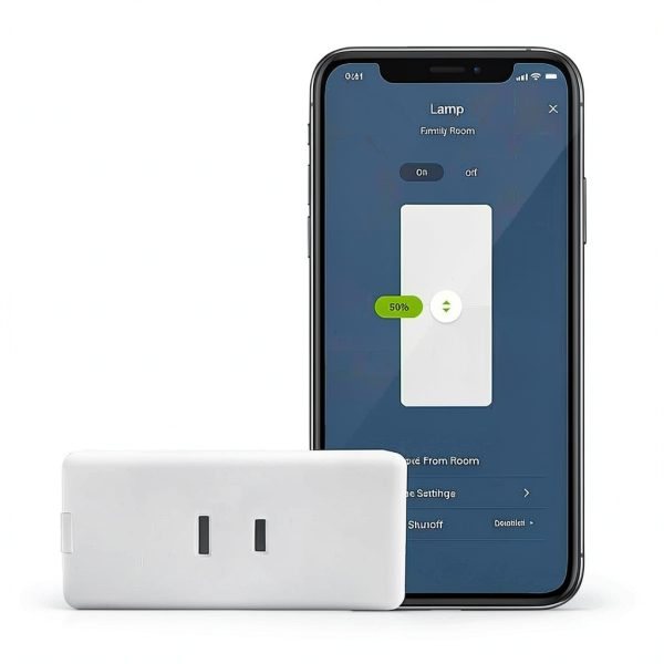 Leviton Smart Dimmer Plug Wi-Fi Voice Control Hub Free-0