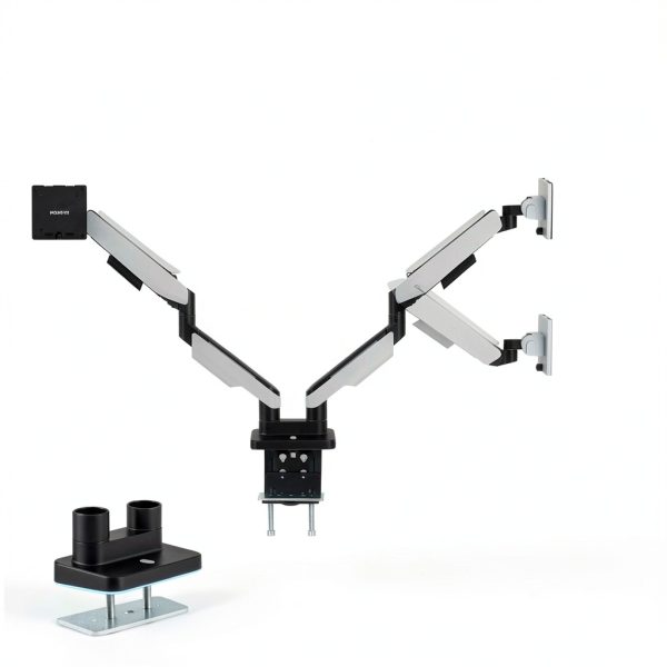Mount-It Dual Monitor Arm Heavy-Duty Ergonomic Desk Mount-8