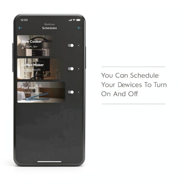 Cync Smart Indoor Plug Voice Control Scheduling WiFi-4