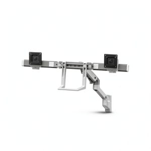 Ergotron HX Wall Mount Dual Monitor Arm 32 Inch Adjustable-0