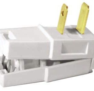 C22-321W Angled Plug Brass Blades Tool-Free Residential-0