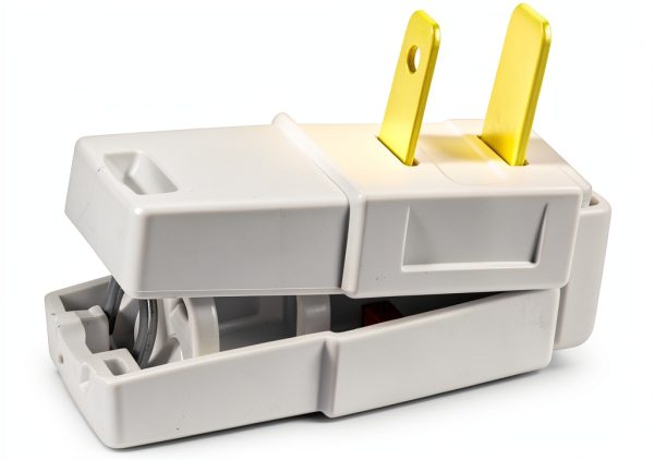 C22-321W Angled Plug Brass Blades Tool-Free Residential-0