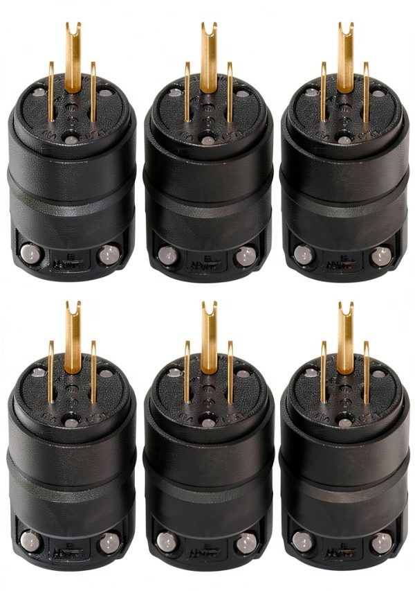 NEMA 5-15P Plug 15 Amp 125 Volt EPTR Rubber Grounding-0