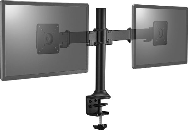 Insignia Dual Monitor Desk Mount Heavy Duty Adjustable-8