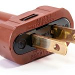 NEMA 1-15P Plug 15 Amp Flat Vinyl Residential Electrical-0