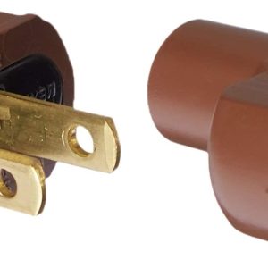 NEMA 1-15P Plug 15 Amp Flat Vinyl Residential Electrical-0