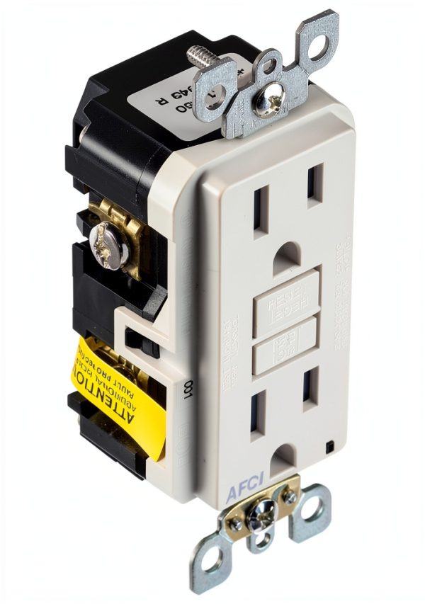 AFCI Tamper Resistant Outlet Leviton 15A Indoor Safety-0