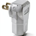 Leviton Angle Plug Residential Grade Brass Nylon-0