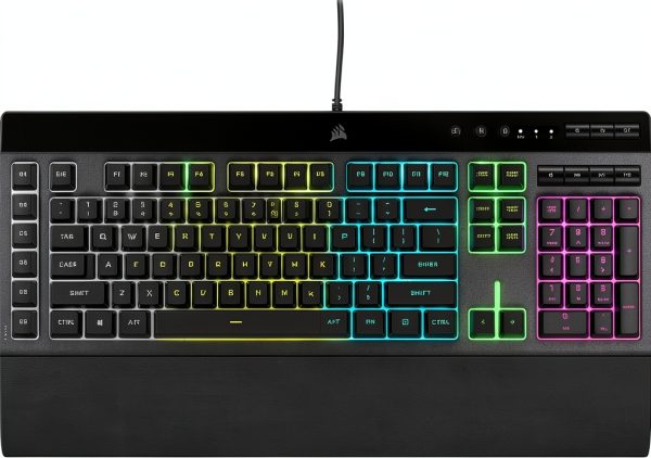 CORSAIR K55 RGB Pro Gaming Keyboard Wired Membrane-1