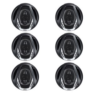 BOSS NX654 6.5 400W 4 Way Car Audio Coaxial Speakers-0