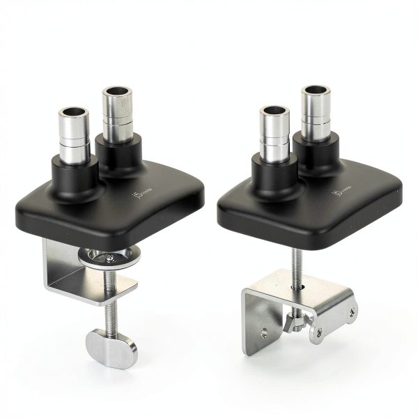 JTSA102 Gas Spring Dual Monitor Mount 32 Inch Screens-2