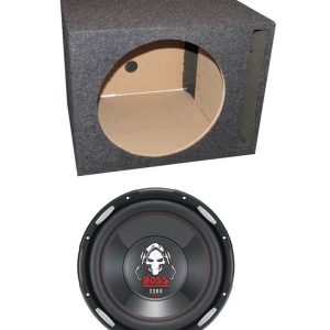 BOSS P126DVC 12 Inch 2300W Car Subwoofer Vented Enclosure-0