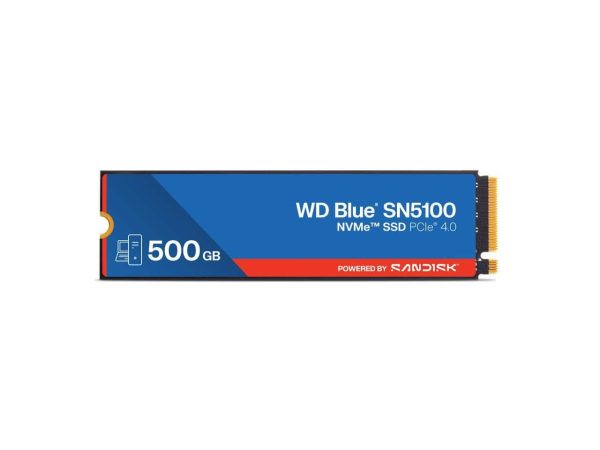 SanDisk WD Blue SN5100 SSD 500GB PCIe Gen 4 NVMe Internal-0