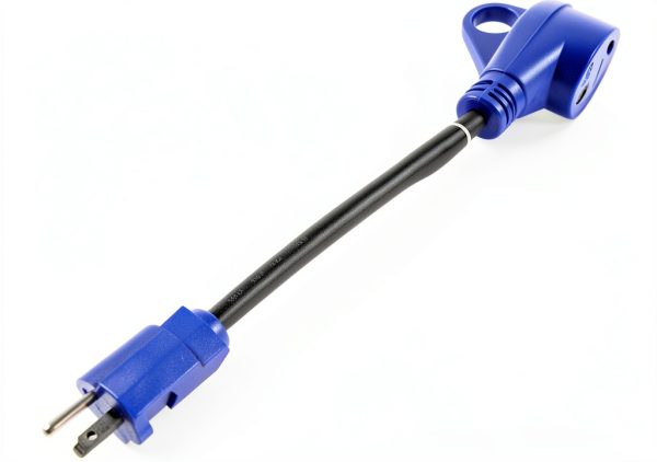 HQRP RV Power Cord 15A to 30A Plug Converter Heavy Duty-4