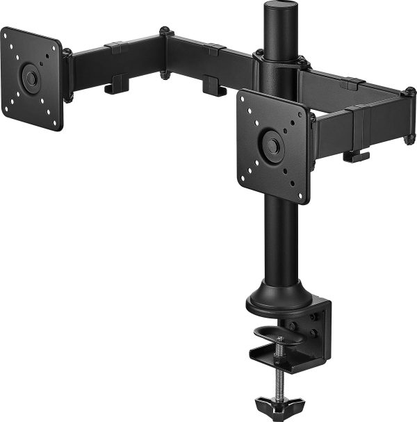 Insignia Dual Monitor Desk Mount Heavy Duty Adjustable-0