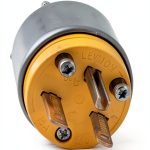 Leviton Armored Grounding Plug Commercial Grade NEMA 6-15P-0