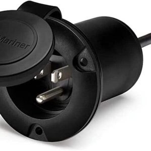 ProMariner AC Plug Holder Universal Black Watertight Design-0