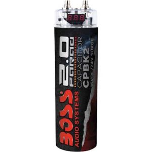 BOSS Audio 2 Farad Capacitor Digital Display Car Audio-0