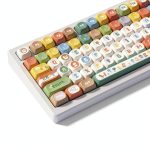 Womier PBT MOA Profile Keycaps Dye Sublimation 131 Keys-0