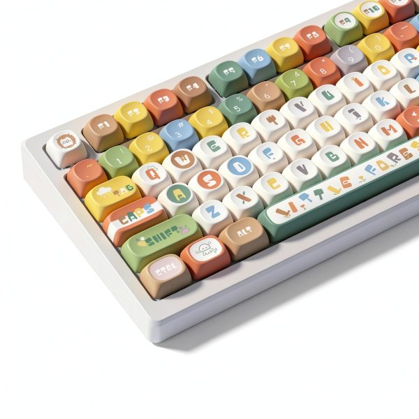 Womier PBT MOA Profile Keycaps Dye Sublimation 131 Keys-0
