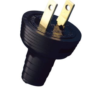 Pavo Non Grounding Straight Plug 15A Durable Construction-0