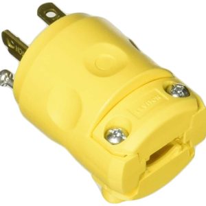 620PV 20A 250V Grounding Straight Plug Heavy Duty PVC-0