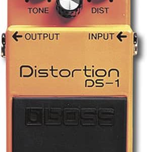 Boss DS-1 Distortion Pedal Guitar Effects Hard Dynamics-0