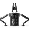 JTSA102 Gas Spring Dual Monitor Mount 32 Inch Screens-3