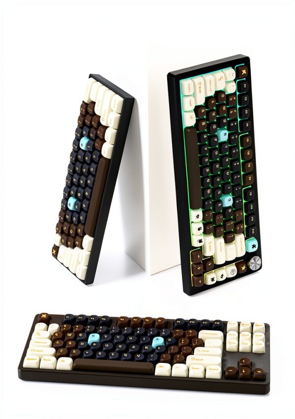 MOA Profile Keycap Set 130 Keys Dye Sub PBT Mechanical-3