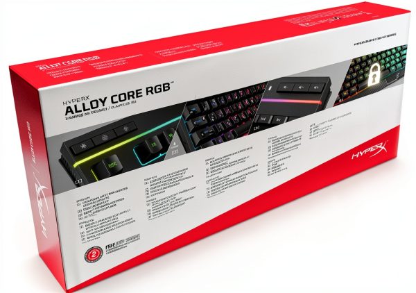 HyperX Alloy Core Wired Gaming Membrane Keyboard RGB-6