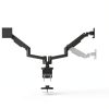 Pavo Dual Monitor Mount Gas Spring Arms USB Ports-11