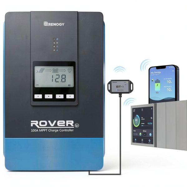 Renogy 100A Rover MPPT Charge Controller Solar Power-1