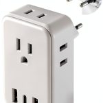 EU Plug Adapter 7-in-1 Type C USB Charging Travel Essential-0