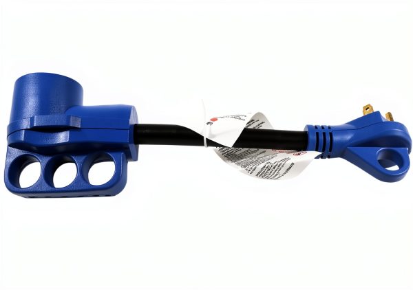 HQRP RV Power Cord 30A to 50A Adapter Copper Wiring Grip-7