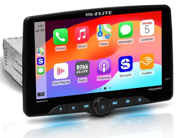 BOSS Elite Car Stereo Apple CarPlay Android Auto 9 Inch-0