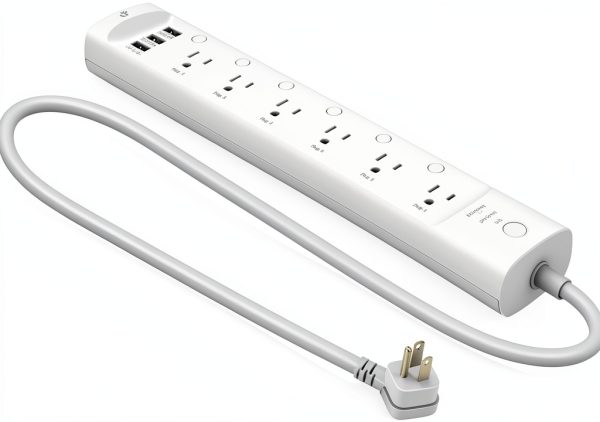 TP-Link Kasa Smart Power Strip Surge Protection USB Charging-0