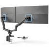 Pavo Dual Monitor Mount Gas Spring Arms USB Ports-0