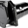 HQRP 7 Way RV Trailer Light Connector Socket Wiring-2